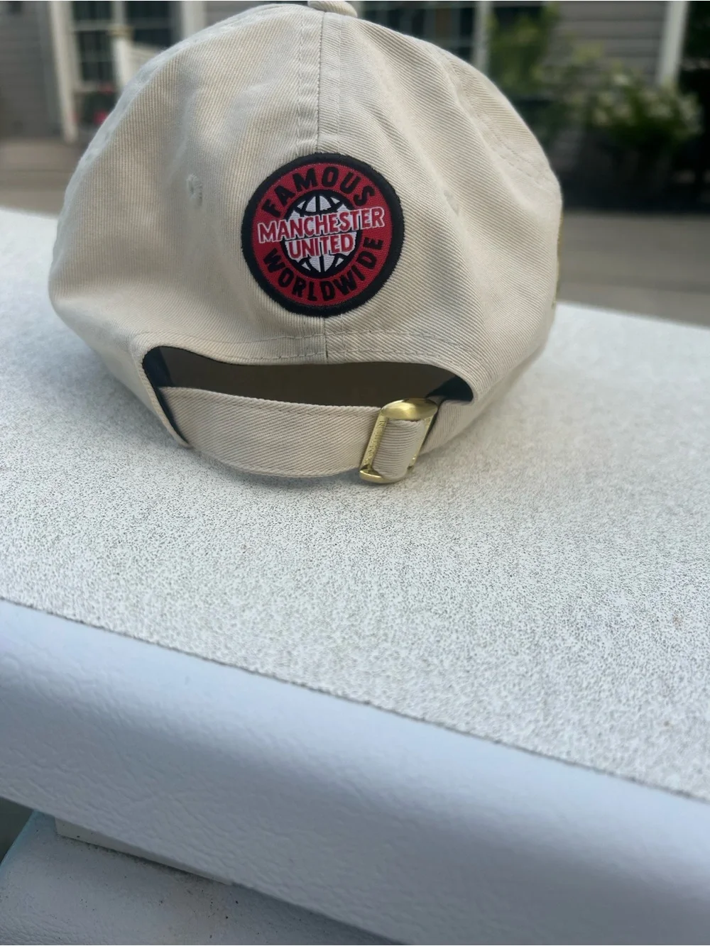 RARE New Era Manchester United 9twenty side multi patch hat; NWT